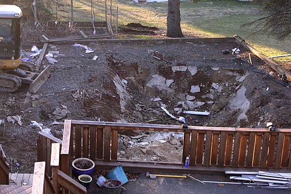 Clean-up Started