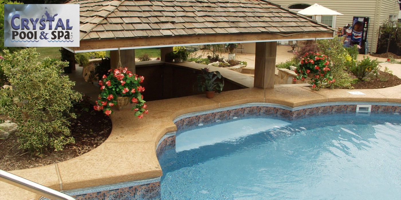 Vinyl Pool Swim-Up Bar