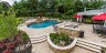 Gunite Pool With Raised Back Wall